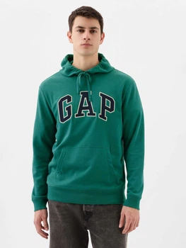Худі утеплене чоловіче GAP 723244617 XL Зелене (1159813891)