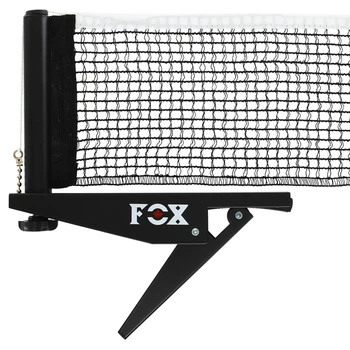 Сетка для настольного тенниса с винтовым креплением FOX FX-102 (нейлон, металл, пластик)