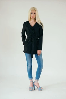 Жіночий кардиган Подіум Romania 21219-BLACK L Чорний