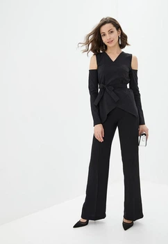 Женская блузка Подіум Maiza 21261-BLACK S Черный