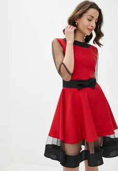Женское платье Подіум Comely 23981-RED M Красный