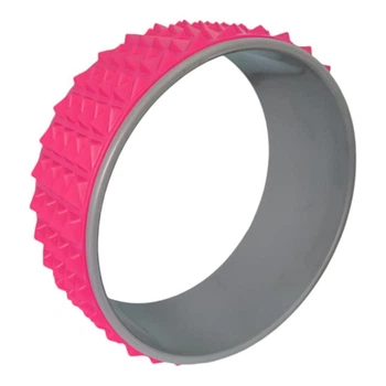 Колесо-кольцо для йоги и фитнеса RollerUA 30 см Pink 20770764