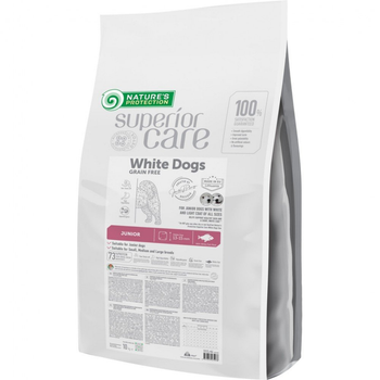 Сухой корм для собак Nature's Protection Superior Care Dogs Grain Free Fish Junior All Sizes 10 кг (NPSC47597)[90028]