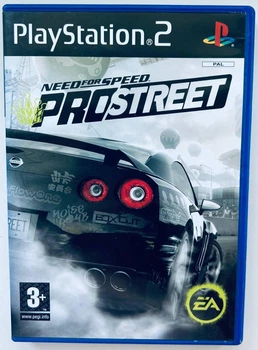 Need for Speed Pro Street, английская версия - диск для PlayStation 2, Б/У