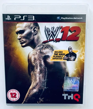 WWE '12, английская версия - диск для PlayStation 3, Б/У