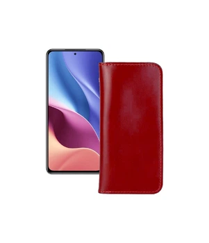Портмоне з екошкіри для телефону Xiaomi Redmi K40 2021 Червоний