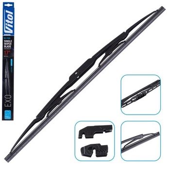Щітка склоочисника каркасна VITOL EXO 17" (430 мм)