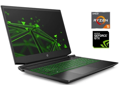 Игровой ноутбук HP Pavilion Gaming 15-ec0013dx / 15.6" (1920x1080) TN / AMD Ryzen 5 3550H (4 (8) ядер по 2.1 - 3.7 GHz) / 8 GB DDR4 / 256 GB SSD / nVidia GeForce GTX 1050, 3 GB GDDR5, 96-bit / WebCam / Win 10 б/у