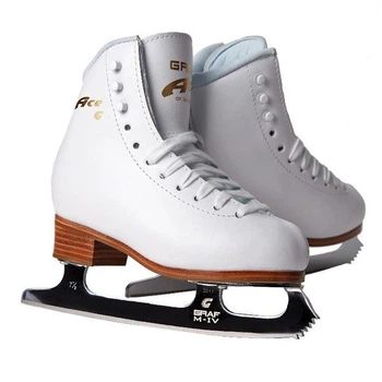 Коньки GRAF Ace white детские (SW) Размер 2 M (33) 2577-10