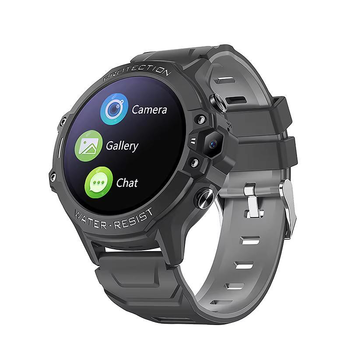 Детские смарт часы-телефон Smart Watch K55 4G с SIM картой, GPS, кнопкой SOS, прослушкой, видеозвонком Чёрный