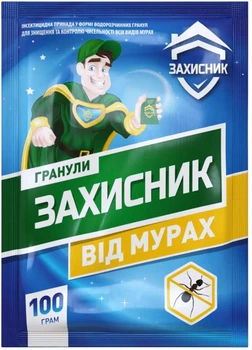 Гранулы от муравьев Захисник 100 г Ukravit