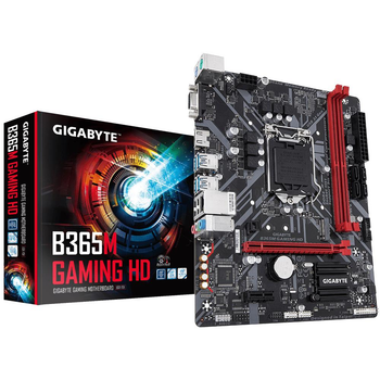 Материнская плата Gigabyte B365M Gaming HD (LGA 1151/DDR4/M2 Gen3 x4)