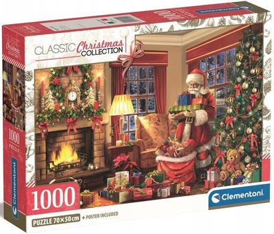 Puzzle Clementoni Compact Christmas Collection 100 elementów (8005125399246)