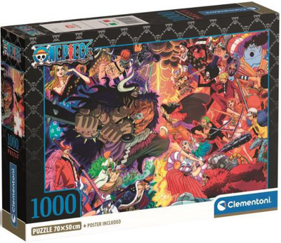 Пазли Clementoni Compact Anime One Piece 1000 елементів (8005125399222)