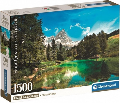 Puzzle Clementoni Compact Blue Lake 1500 elementów (8005125317202)