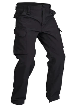 Брюки Softshell зимние водонепроницаемые Black Mil-tec 11360002 - XL
