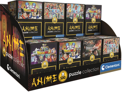 Puzzle Clementoni Cubes Anime Display 500 elementów (8005125807703)