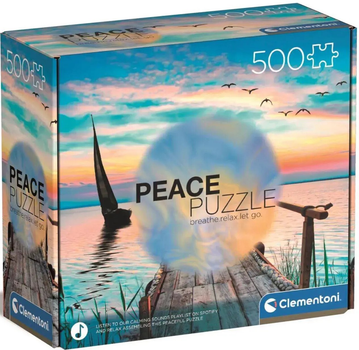 Puzzle Clementoni Peace Collection Peaceful Wind 500 elementów (8005125351213)