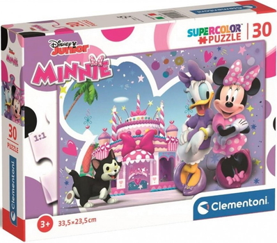 Пазли Clementoni Super Color Minnie 30 елементів (8005125202683)