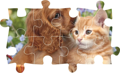 Puzzle Clementoni Maxi Super Kolor Cute Friends 104 elementy (8005125257638)