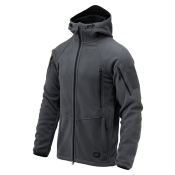 Куртка Helikon-Tex PATRIOT Mk 2 - Hybrid Fleece, Shadow Grey/Black S/Regular (BL-PJ2-FH-3501A)