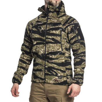 Куртка Helikon-Tex PATRIOT Mk 2 - Hybrid Fleece, Tiger stripe XS/Regular (BL-PJ2-FH-62)