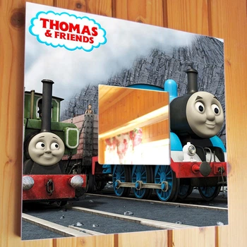 Декоративное зеркало "Томас и его друзья. Thomas & Friends" стильный подарок ребенку, украшение для детской