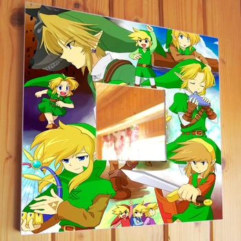 Декоративное зеркало "The Legend of Zelda. Nintendo" подарок фанатам компьютерных игр, украшение детской комнаты