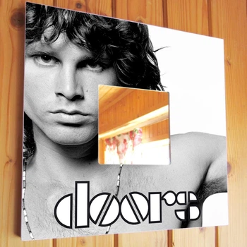 Зеркало "The Doors. Джим Моррисон" подарок для фанатов, музыкантов и любителей рок музыки, в бар