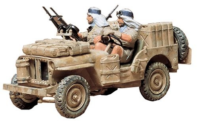 Model do sklejania Tamiya British SAS Jeep (4950344993178)