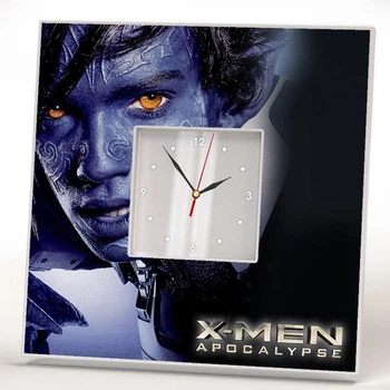 Часы "Супергерои Люди Икс. X-Men. Марвел" подарок для фанатов Marvel, необычное украшение в интерьер спальни