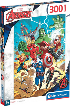 Puzzle Clementoni Super The Avengers 300 elementów (8005125217281)