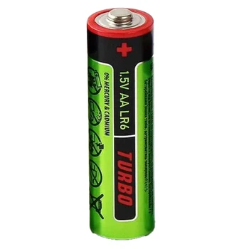 Батарейка пальчикова AA LR6 Videx Turbo Alkaline батарея лужна 1.5В