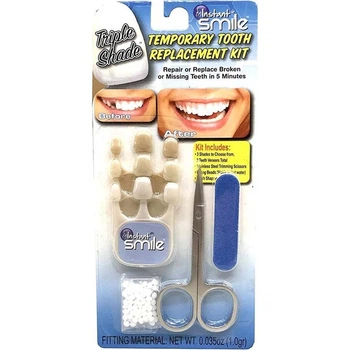 Вініри вставки тимчасові зуби комплект Instant Smile знімні Набір для тимчасових зубів