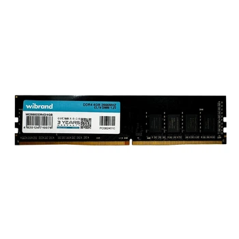 Оперативна пам'ять DDR4 Wibrand 4GB 2666MHz CL19 DIMM (WI2666DDR4D/4GB)