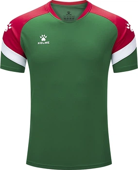 Футболка Kelme BRAVO зелено-красная S 7351TX1092.9313