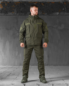 Тактический костюм softshell olive XXXL