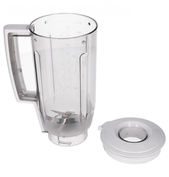Чаша блендера в сборе для кухонного комбайна белый 1250ml BOSCH (00703198)