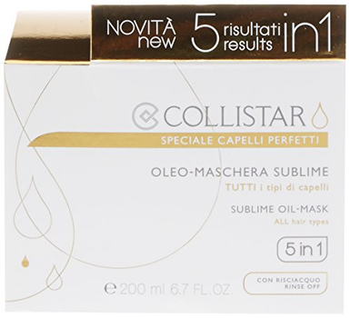 Maska do włosów Collistar Sublime Oil 5 w 1 regenerująca 200 ml (8015150292528)