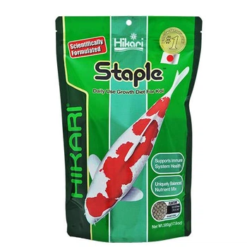 Корм для кої Hikari Staple (M) 500 г, 5,0-5,5мм основний корм, рибам довжиною 15-30 см Гранули