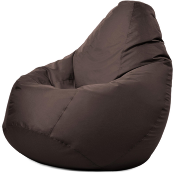 Крісло Мішок Груша Оксфорд Waterproof (3XL-150х100) iQmebel Коричневий (знімний чохол)