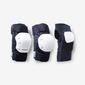 Комплект Захисту Дорослий OXELO (L) з 3 Елементів FIT500 Синій