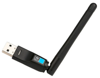 Сетевая карта USB мини WiFi сетевой адаптер с внешней антенной 2dbi
