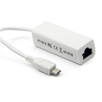Сетевая карта Micro USB адаптер LAN ethernet RJ45