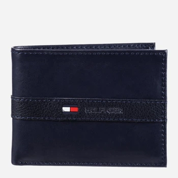 Портмоне чоловіче шкіряне для карток Tommy Hilfiger 848003397 Синє (1159753740)