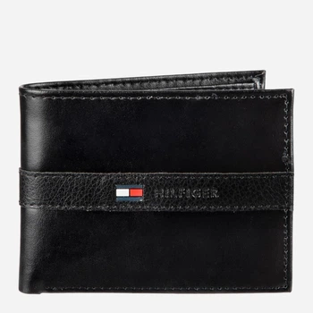 Портмоне чоловіче шкіряне для карток Tommy Hilfiger 433946782 Чорне (1159754805)