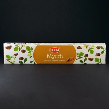 Натуральные пыльцевые благовония Мирра Myrrh HEM 15 г