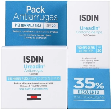 Zestaw Isdin Ureadin Krem do twarzy Spf20 50 ml + Krem pod oczy Spf20 15 ml (8429420136397)