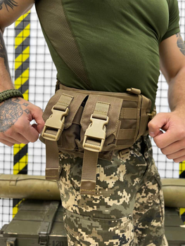 Підсумок для двох гранат Cordura 1000D із регульованими клапанами Coyote