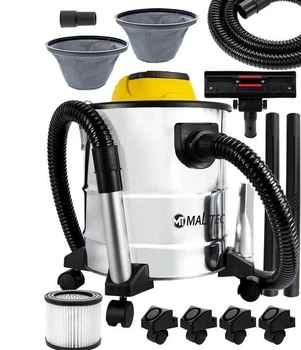 Промышленный пылесос Maltec ML2500-ASH-INDUSTRIAL для золы